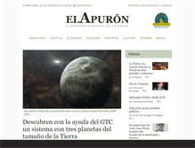 Tablet Screenshot of elapuron.com